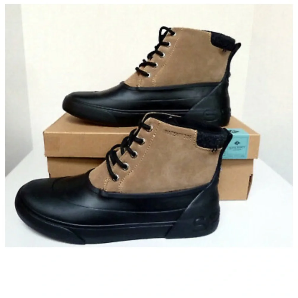 Sperry Ice Breaker Boots in Tan/Black - Picture 2 of 6